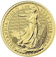 2022 Gold Britannia Coin 1oz PCGS MS70