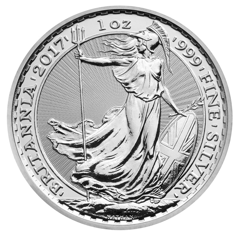 2017 1oz Silver Britannia Coin