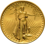 1988 Quarter Ounce Eagle Gold Coin MCMLXXXVIII
