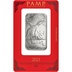 PAMP 2021 Year of the Ox 1oz Silver Bar