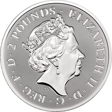 2021 Royal Mint Valiant Silver Coin 1oz