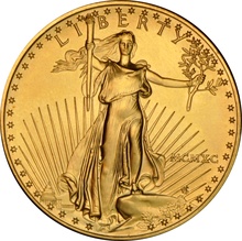 1990 1oz American Eagle Gold Coin MCMXC