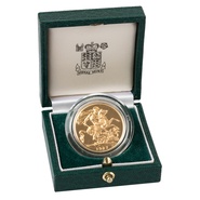 1987 £2 Two Pound Double Sovereign Proof Gold Coin Boxed