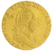 1779 Gold Half Guinea Coin George III