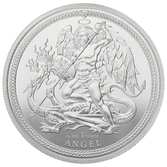 Isle of Man Silver Angel