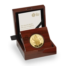 2017 1oz Lion of England Gold Coin Queen's Beasts Proof Boxed