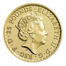 2016 1/4oz Gold Britannia Coin
