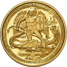 Isle of Man Angel Gold Coin 1/20oz
