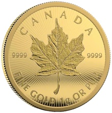 2024 MapleGram 25 x 1 Gram Gold Coins