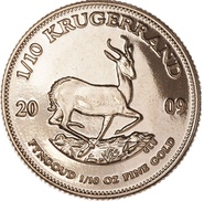 2009 1/10oz Krugerrand Gold Coin