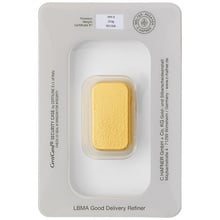 250g Gold Bar C. Hafner Cast