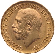 1919 Gold Sovereign - King George V - Canada