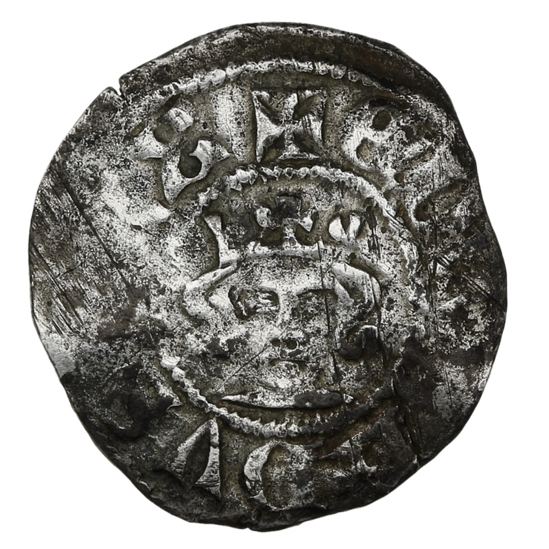1344-51 Edward III Silver Halfpenny Florin Issue