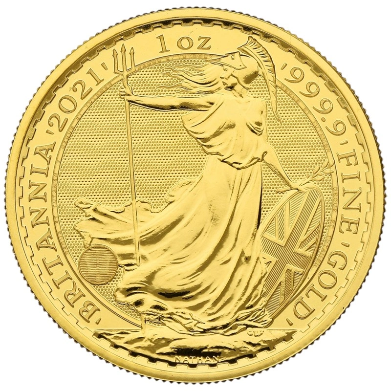 2021 Gold Britannia Coin 1oz PCGS MS70