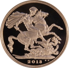 2013 Proof 2013 Sovereign Boxed
