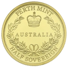 2016 Australian Gold Proof Half Sovereign Boxed