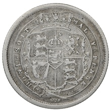 1817 Silver Shilling Coin George III 