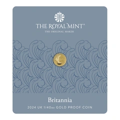 2024 Britannia 1/40oz Gold Proof Coin