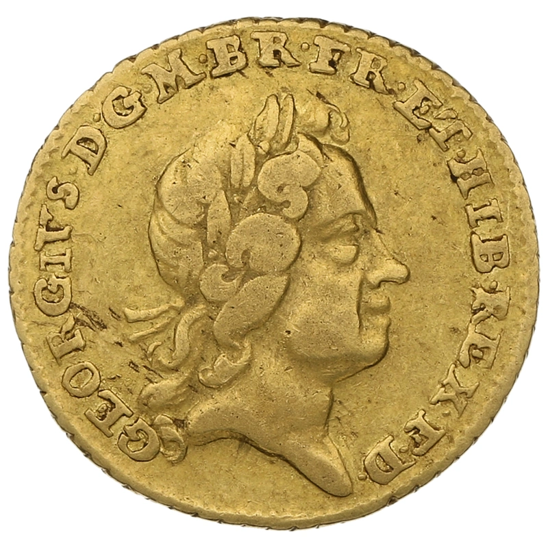 1718 Quarter Guinea Gold Coin George I
