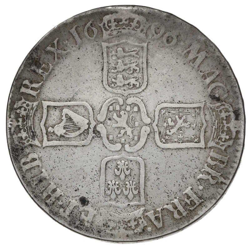 1679 Silver Crown Coin Charles II