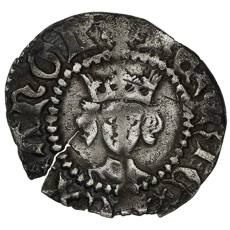1422-1431 Silver Half Penny Coin Henry VI Hammered London