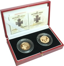 Gold Proof 2006 Fifty Pence 50p Piece - Victoria Cross (2 coin) Boxed