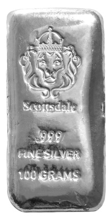 Second Hand 100g Silver Bar / Round