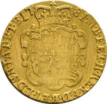 1781 Gold Guinea Coin George III