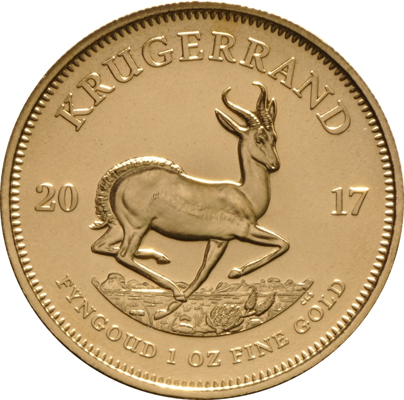 2017 Krugerrand Gold Coin 1oz