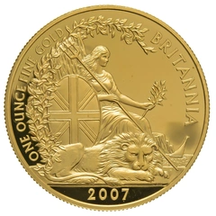 2007 Proof Gold Britannia Coin 1oz