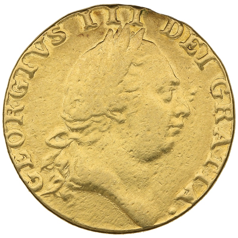 1787 Gold Guinea Coin George III