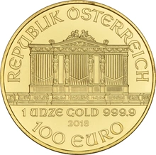 2018 Austrian Gold Philharmonic Coin 1oz