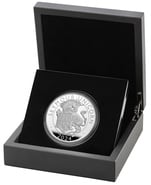 2024 Seymour Unicorn Silver Coin Tudor Beasts 5oz Proof Boxed