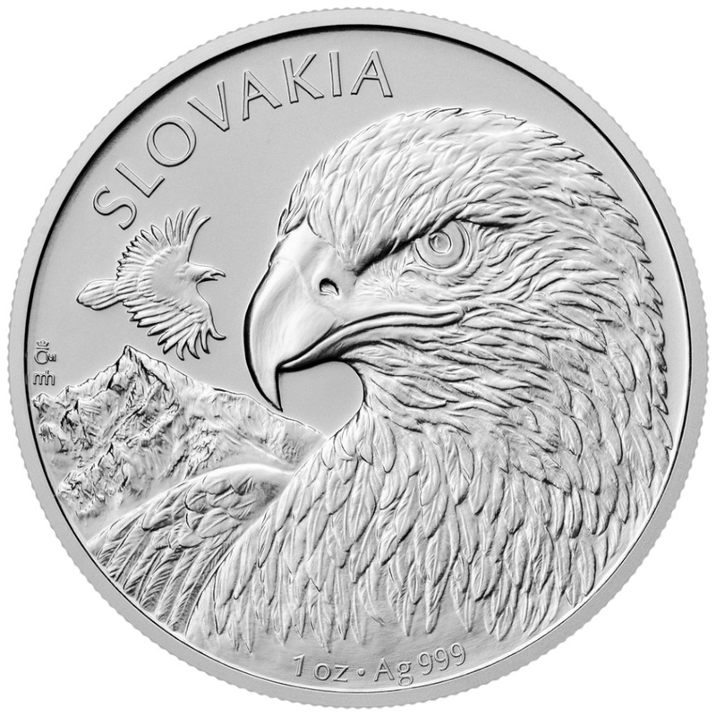 2025 1oz Slovakian Eagle Silver Coin