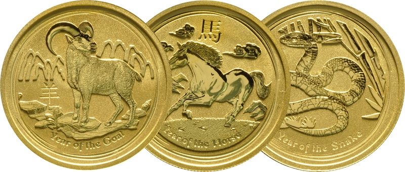 Best Value - Perth Mint Lunar 1/10th Tenth Ounce Gold Coin