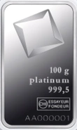 100g Platinum Bar Grade B