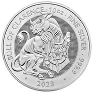 2023 Bull of Clarence Silver Coin Tudor Beasts 10oz