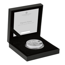 2022 Proof 2oz 25th Anniversary of Harry Potter Silver Coin Hogwarts Express Boxed