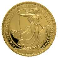 1994 Proof 1/4oz Gold Britannia Coin