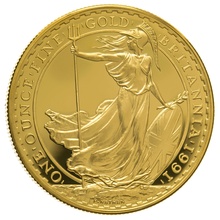 1991 Proof Gold Britannia Coin 1oz NGC PF69
