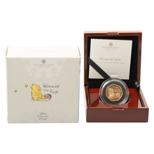 2020 Proof 50p Gold Coin Winnie the Pooh Boxed