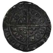 1464-1465 Silver Groat Fourpence Coin Edward IV mm Rose