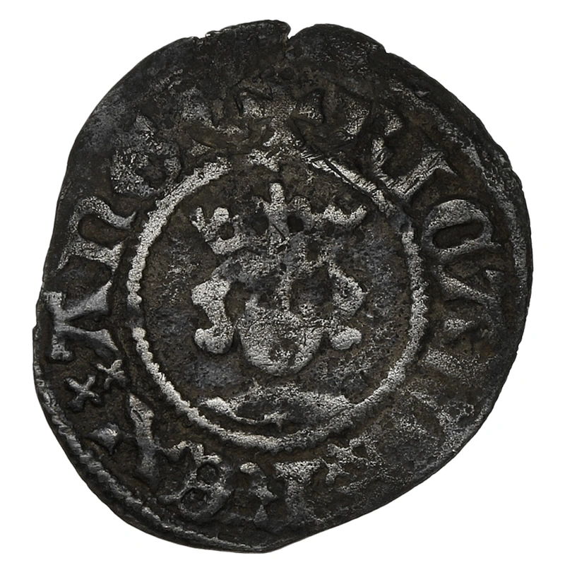 1377-1399 Silver Half Penny Coin Richard II Hammered