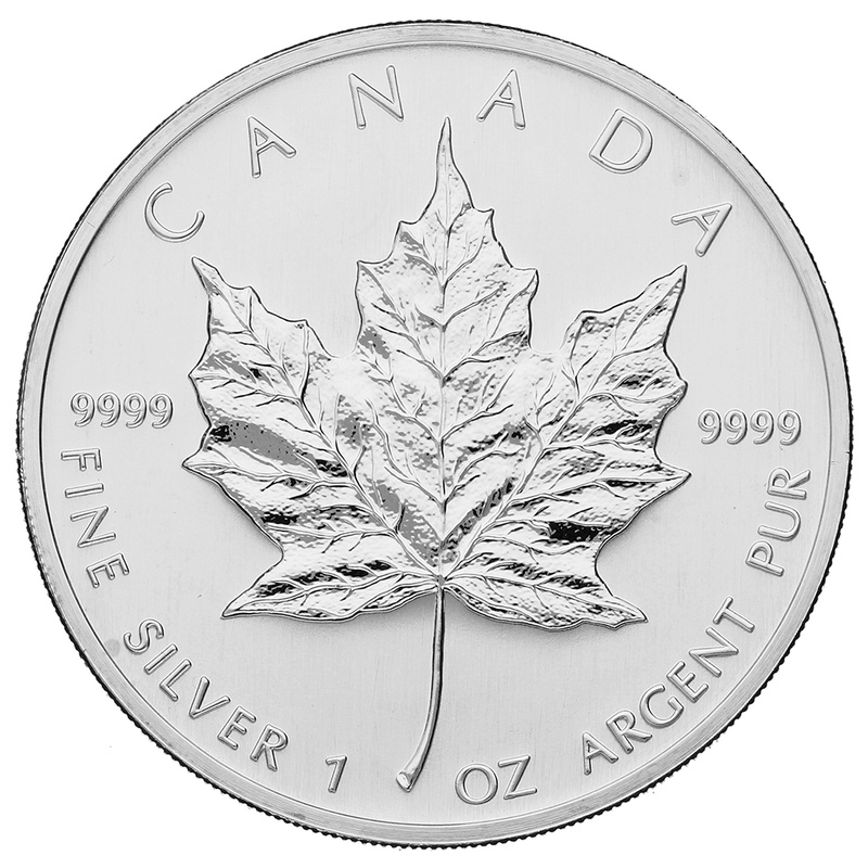 2005 Canadian Silver Maple Leaf Coin 1oz