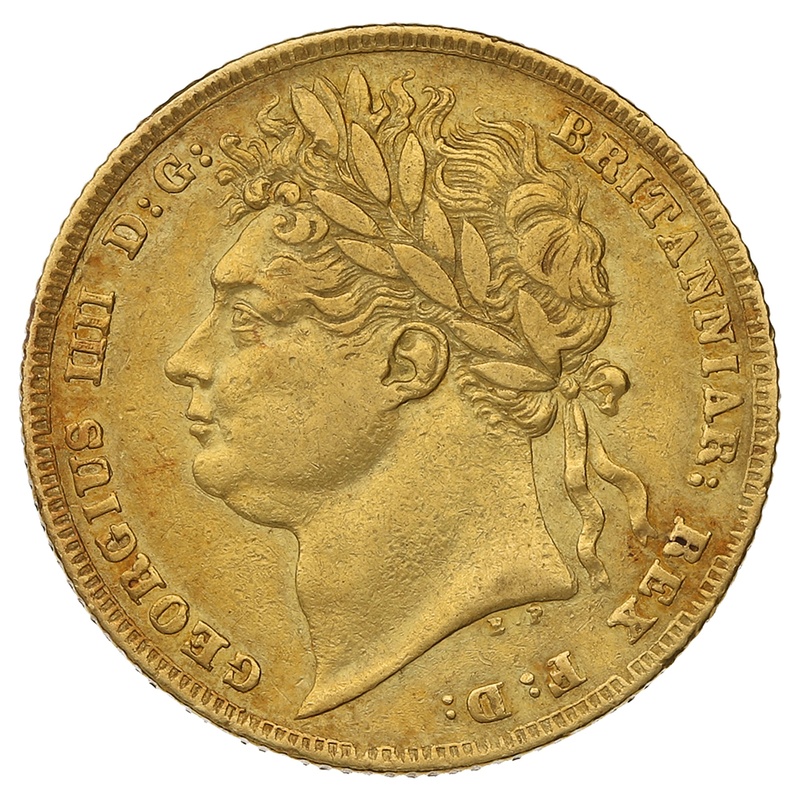 1824 George IV Gold Sovereign