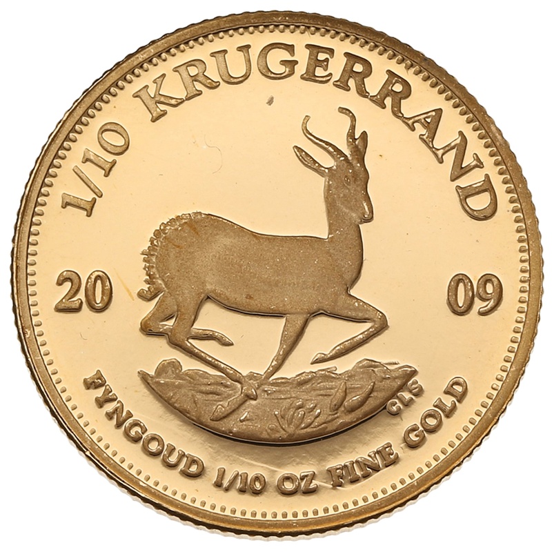 2009 Proof Tenth Ounce Krugerrand