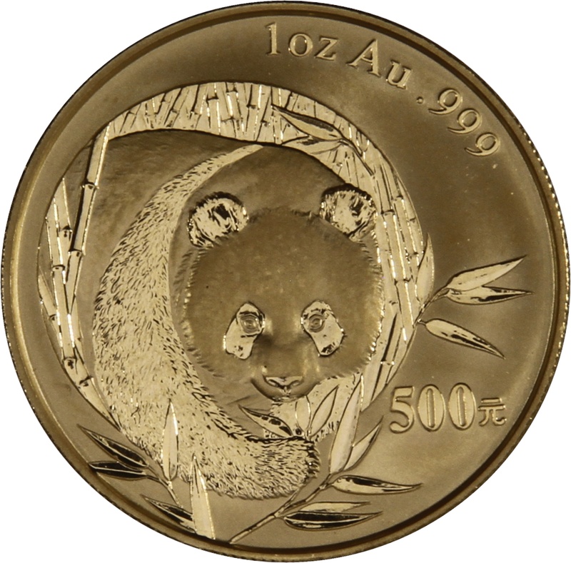 2003 1oz Chinese Panda Gold Coin