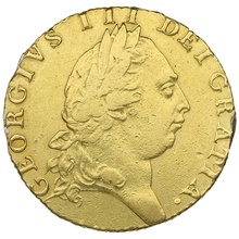 1791 George III Guinea Gold Coin