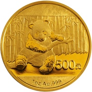 2014 1oz Chinese Panda Gold Coin