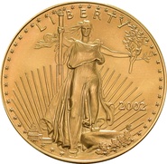 2002 American Eagle Gold Coin 1oz